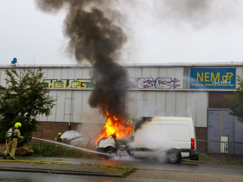 Schiedamse brandweer helpt met spoed in buurgemeente